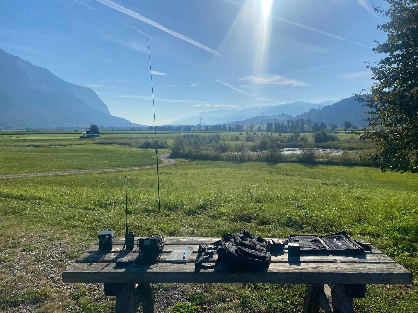 POTA park activation Görtschacher Moos – Obermoos