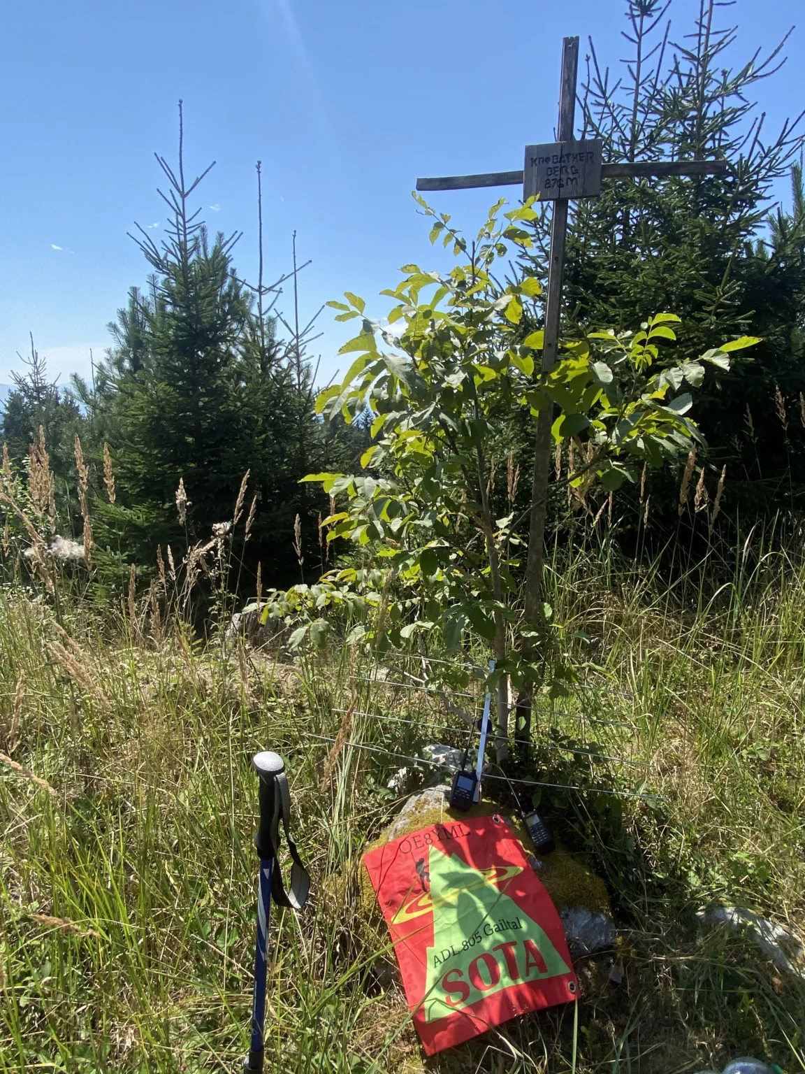 SOTA začetna aktivacija OE/KT-411 Krobather Berg