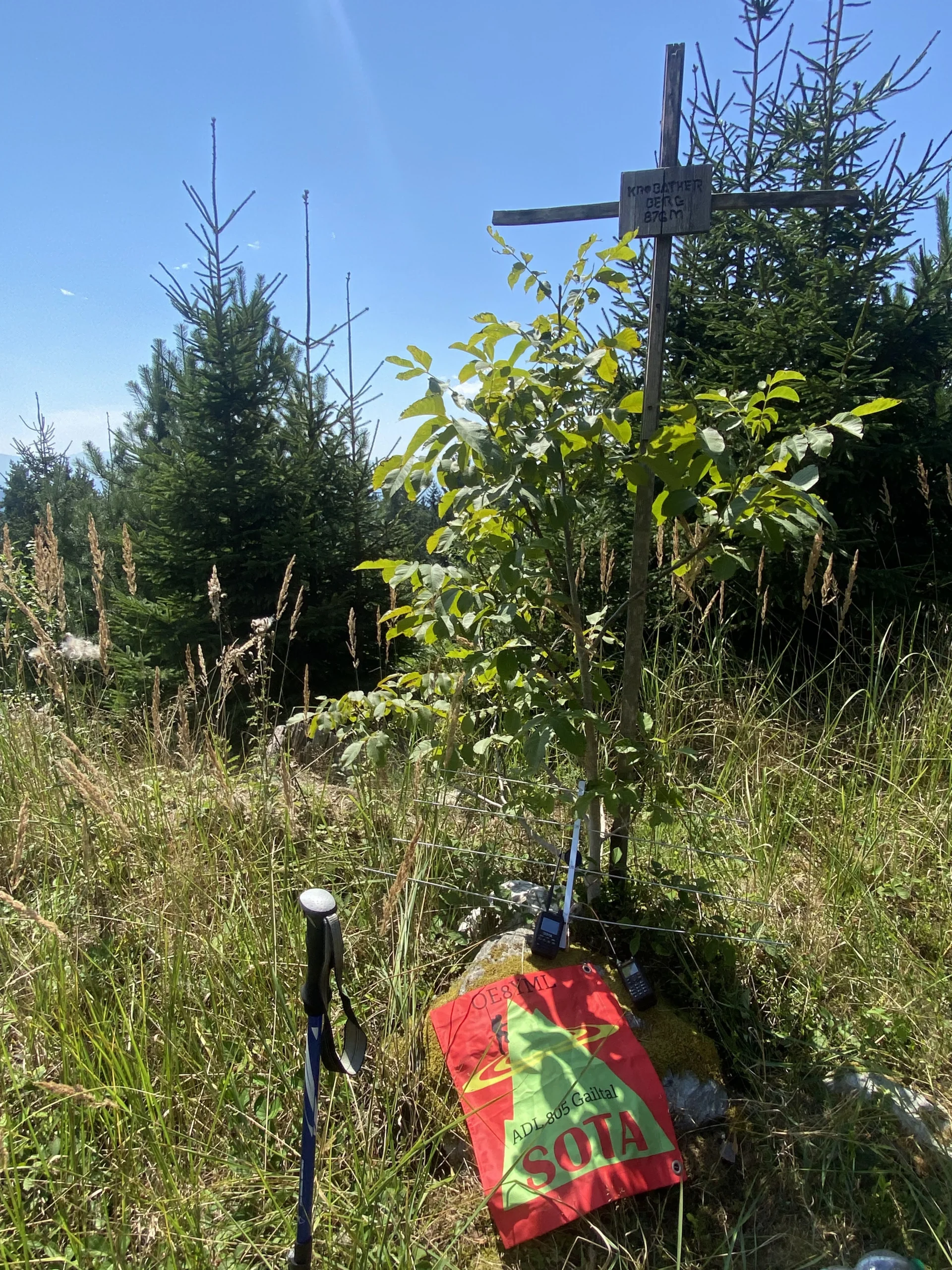 Attivazione iniziale SOTA OE/KT-411 Krobather Berg