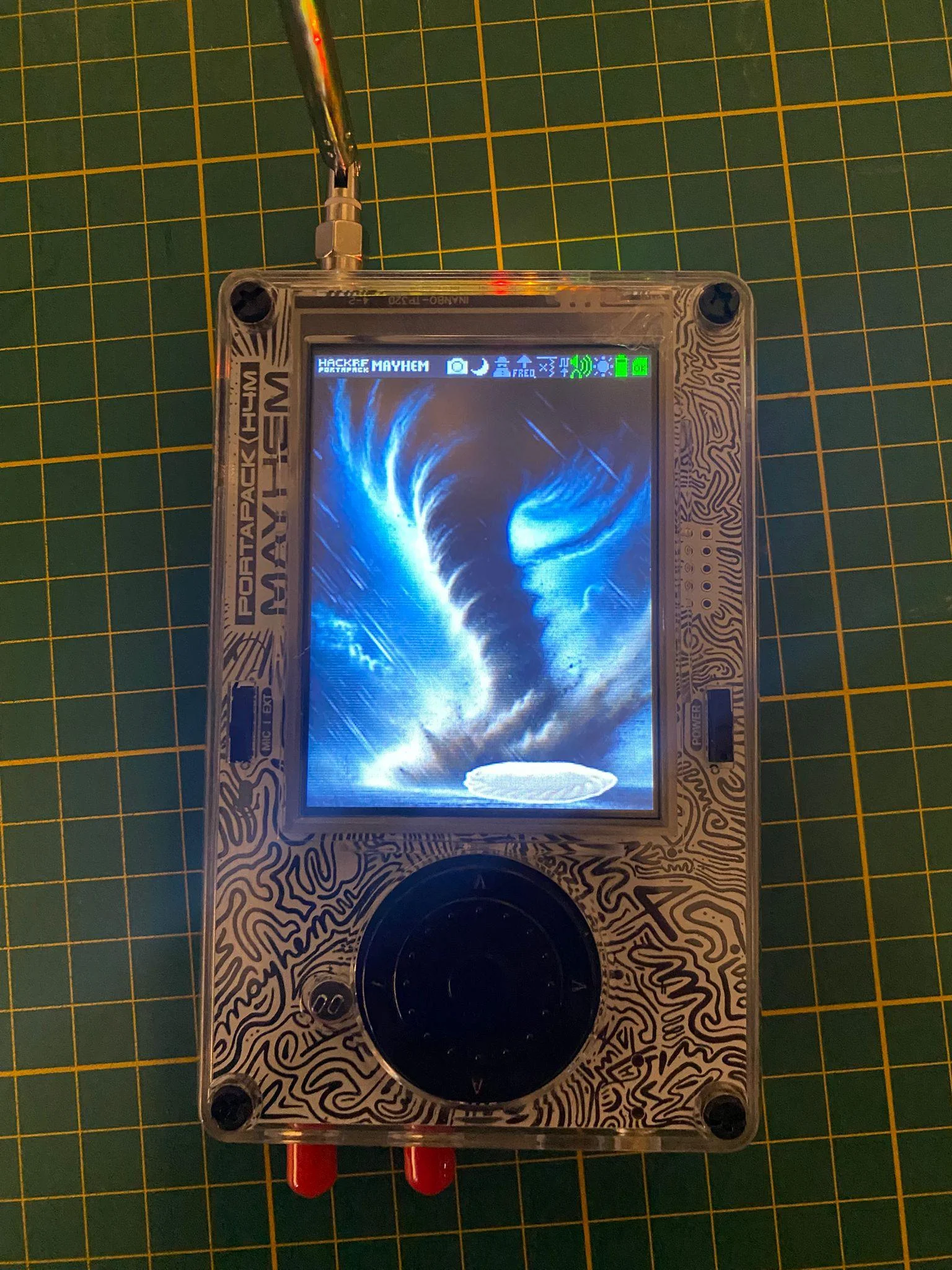 HackRF Portapack Maymem H4M