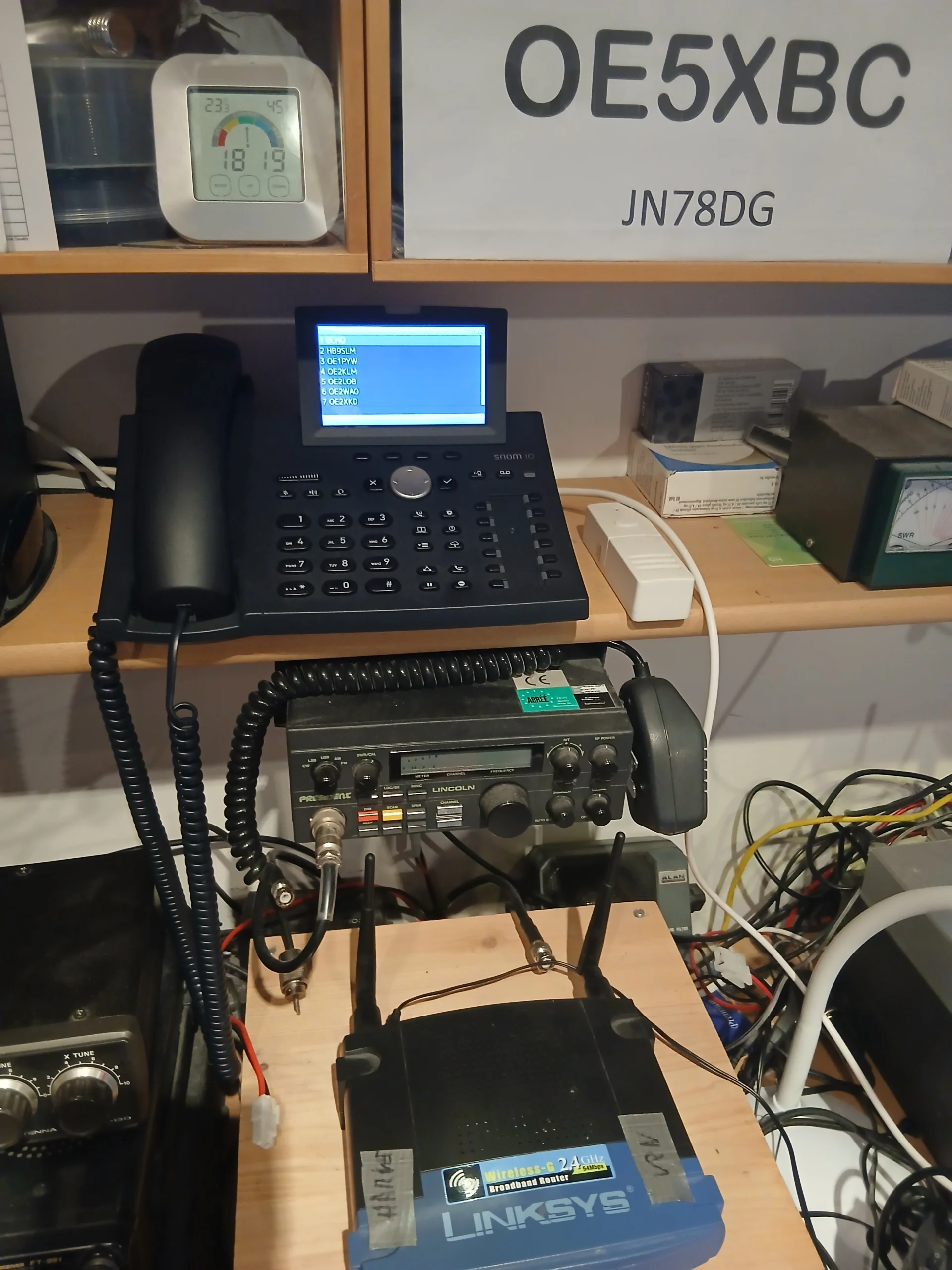 HAMSIP telephony – Our new toy