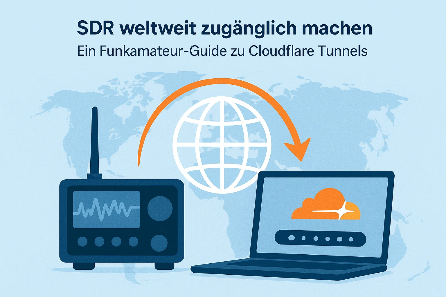 Making SDR Accessible Worldwide: A Radio Amateur’s Guide to Cloudflare Tunnels