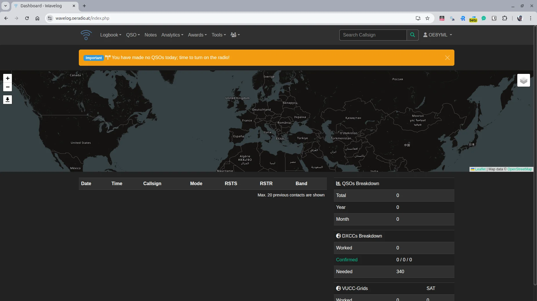🏕️ Wavelog – the online logbook for portable radio operation