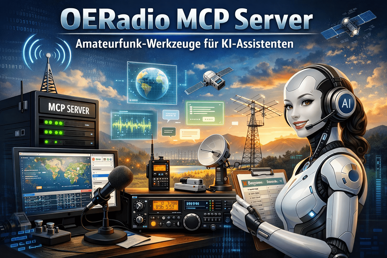 OERadio MCP Server – Amateurfunk-Werkzeuge für KI-Assistenten
