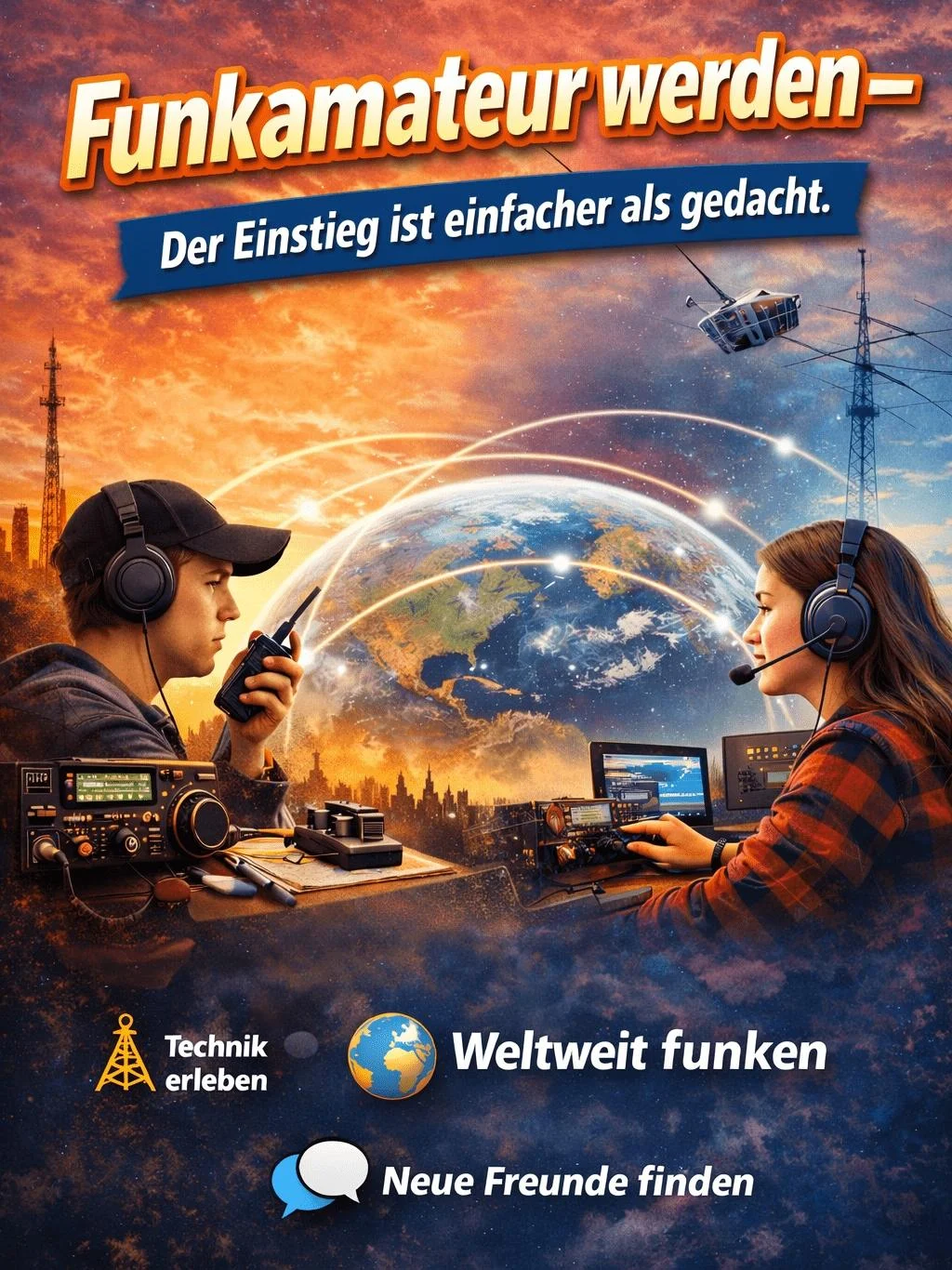 Funkamateur werden – Der Einstieg ist einfacher als gedacht