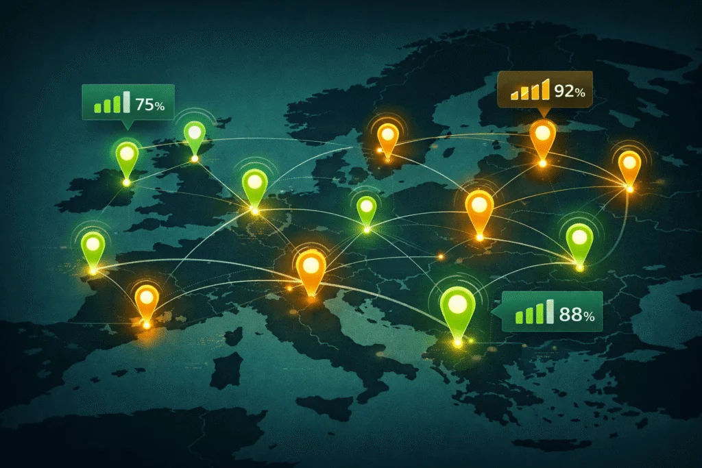 OERadio Meshmap – Alle Meshtastic-Nodes auf einen Blick