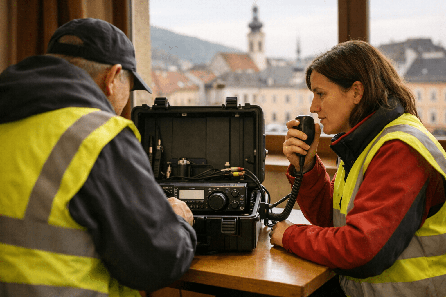 Notfunkübung Klagenfurt: Vier Leuchttürme, vier Termine im März