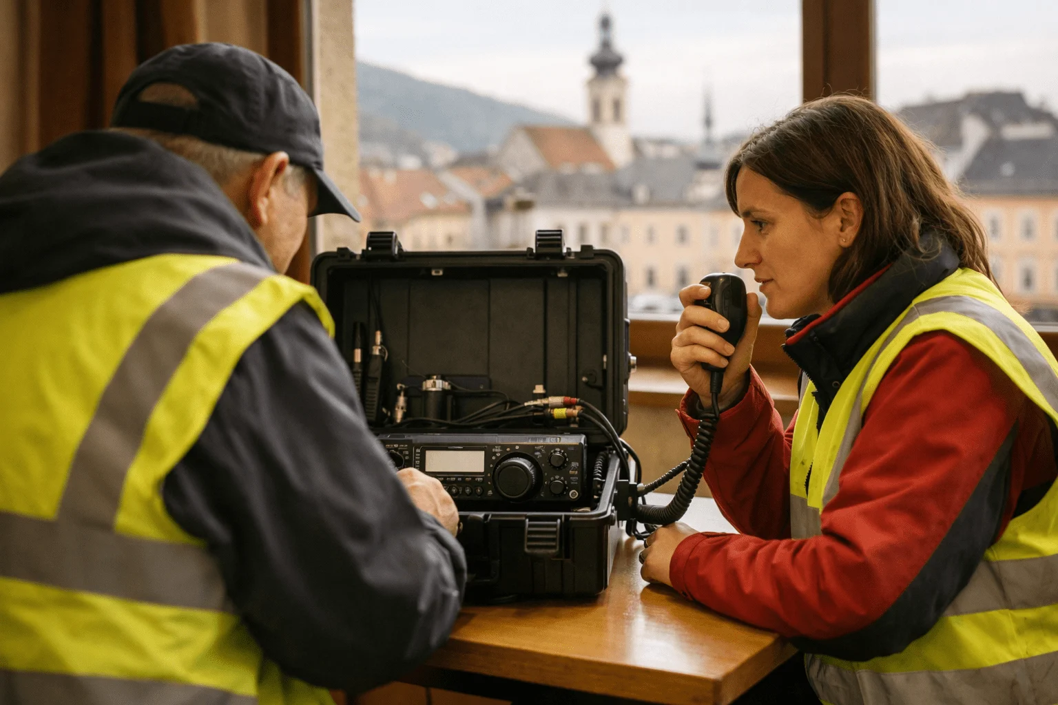 Notfunkübung Klagenfurt: Vier Leuchttürme, vier Termine im März