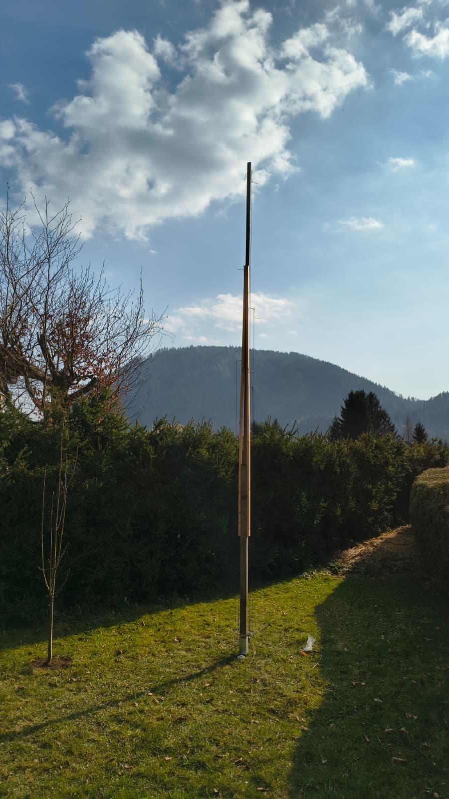 Experimental 5-Band Vertical Groundplane – Vier Latten für ein Halleluja