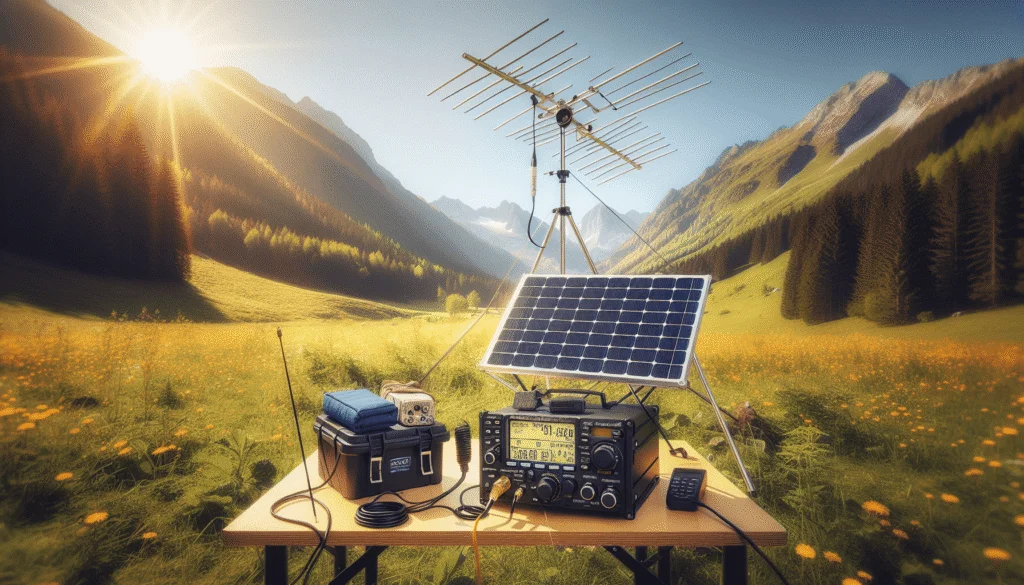 Priprava na izpad električne energije za radioamaterje: samozadostno radijsko delovanje s solarno energijo in baterijo
