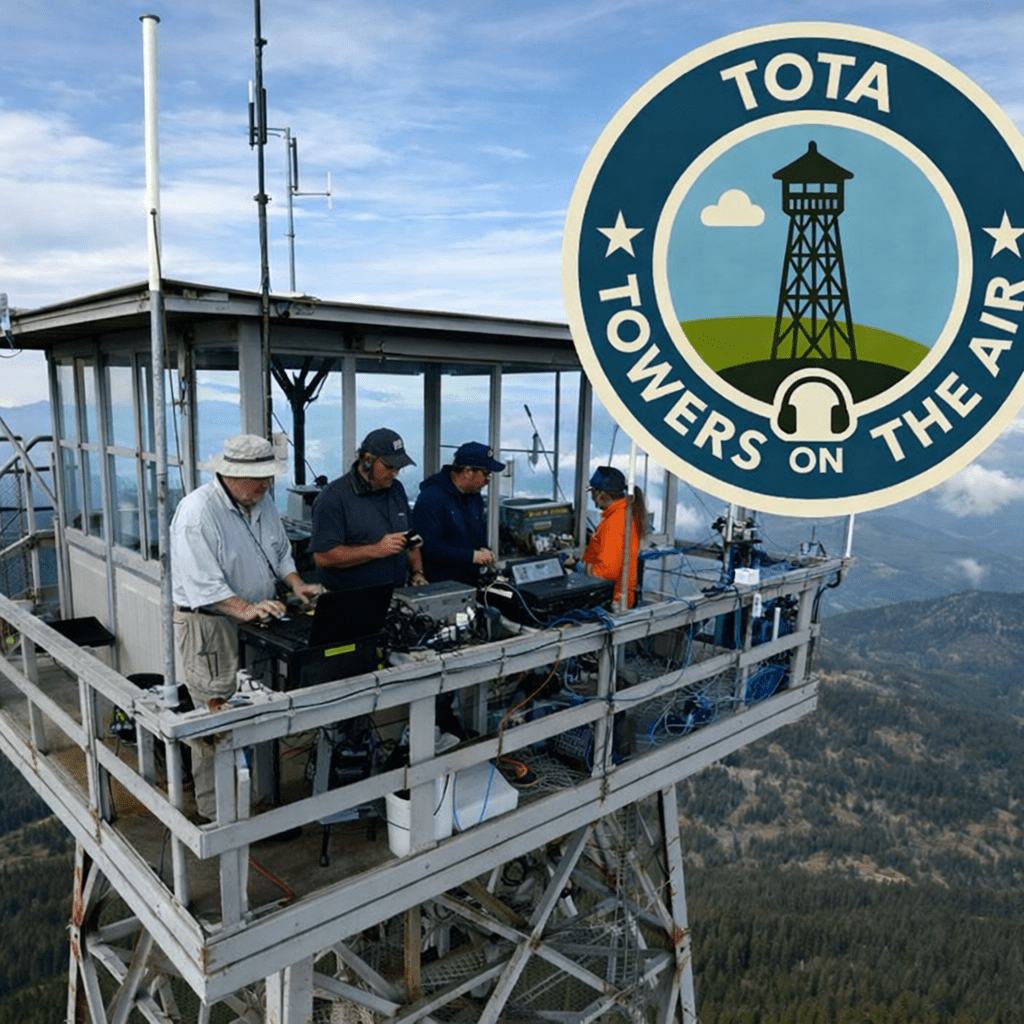 TOTA – Towers On The Air: Rauf auf den Turm und CQ!