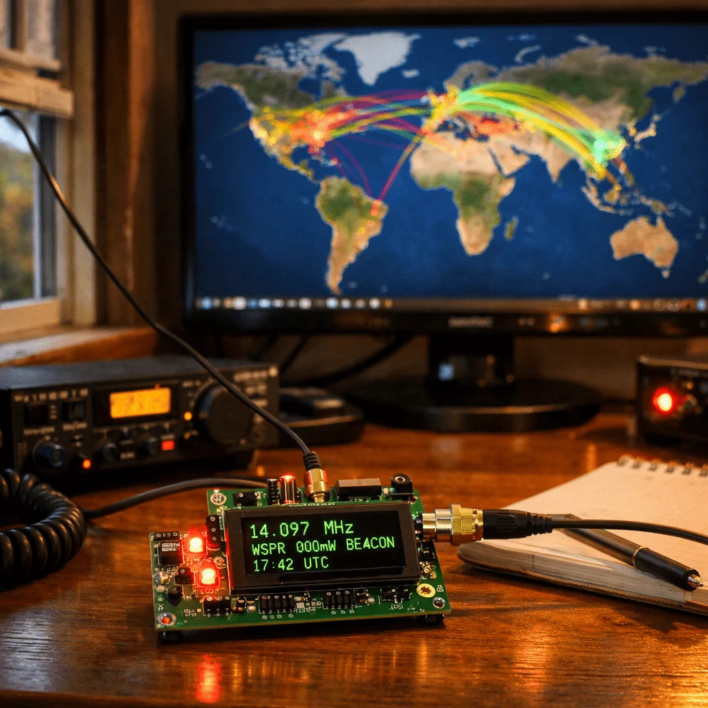 WSPR: Die Welt der Ausbreitungsforschung mit 5 Watt