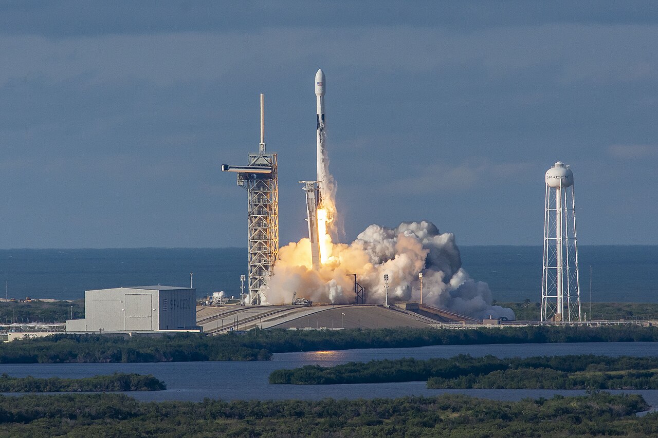 Es'hail-2 launch Falcon 9