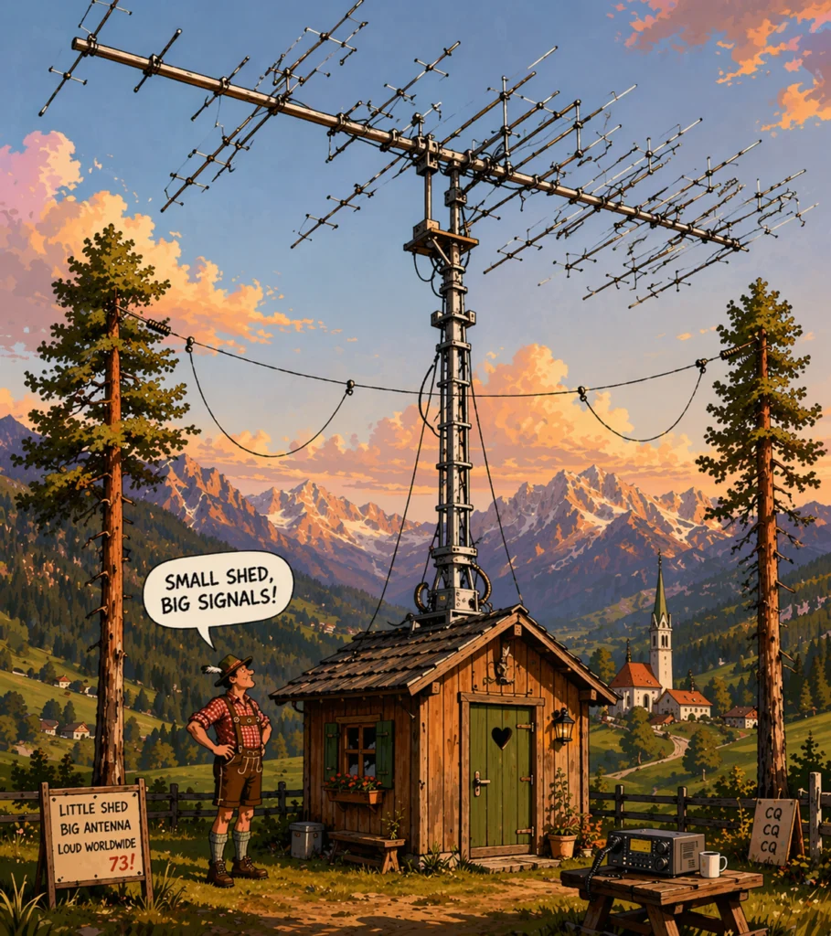 The King of Shortwave — How Rudi Röhre Conquered the World with "Very Little Power"
