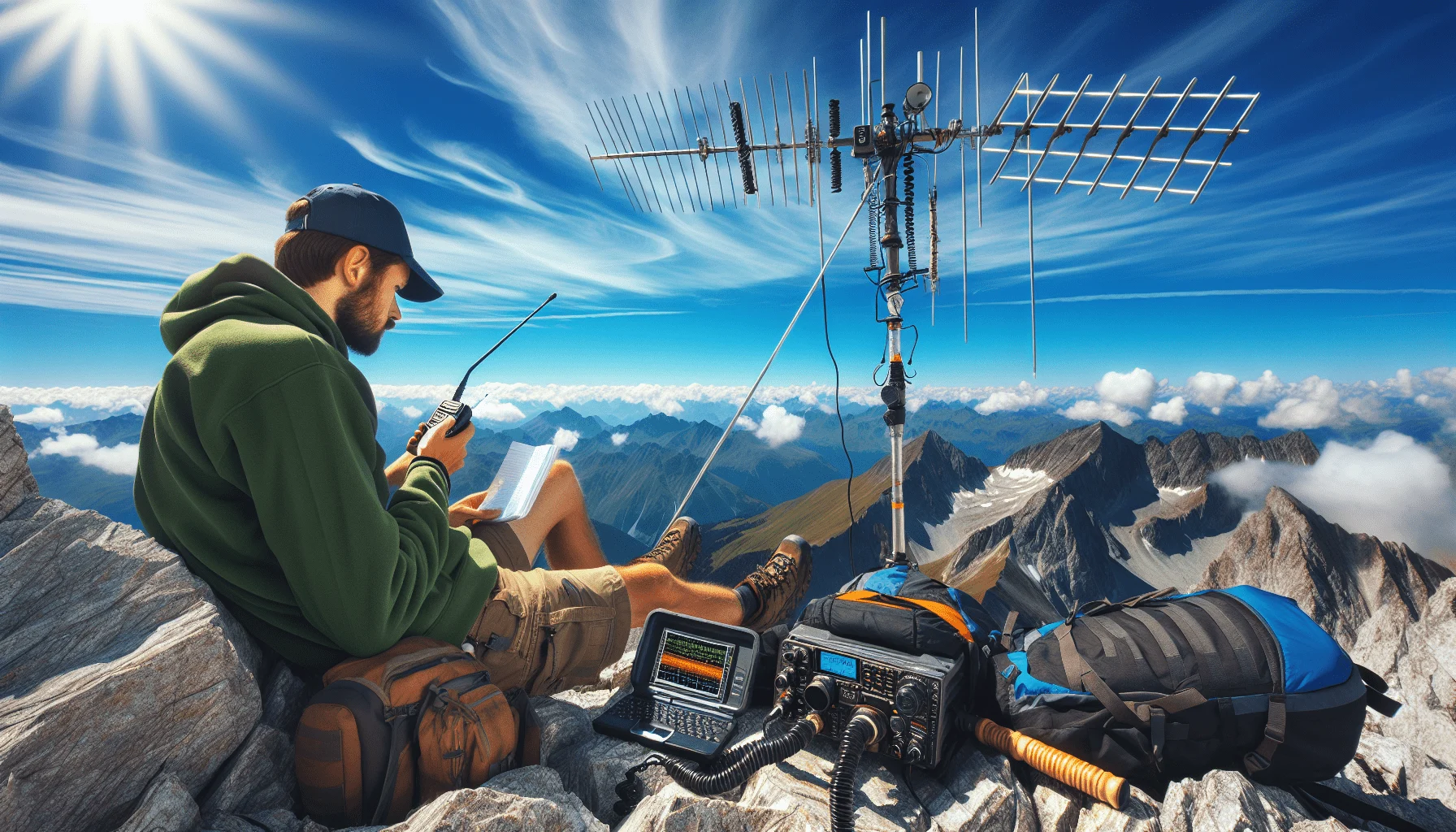 SOTA in Österreich: Funken von Gipfel zu Gipfel