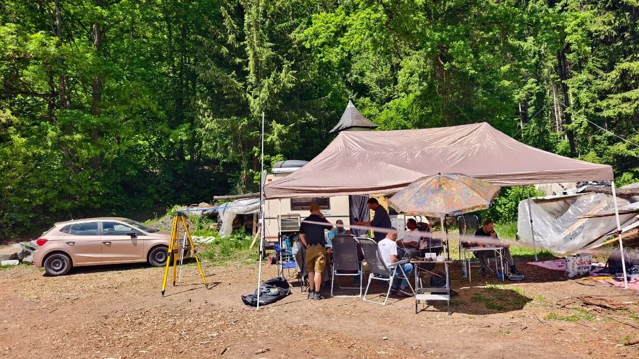 Geplanter Antennen-Workshop oder doch ein ungeplanter Field-Day?