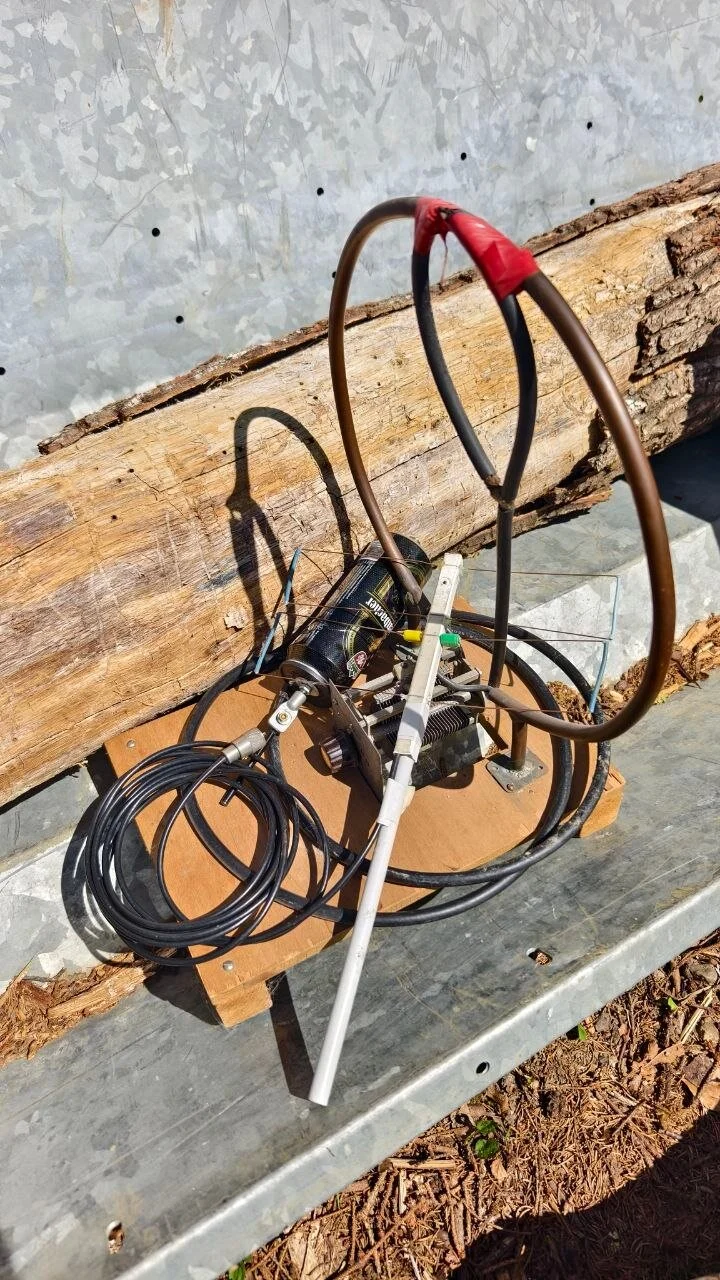 Magnetic Loop Antenne transportbereit