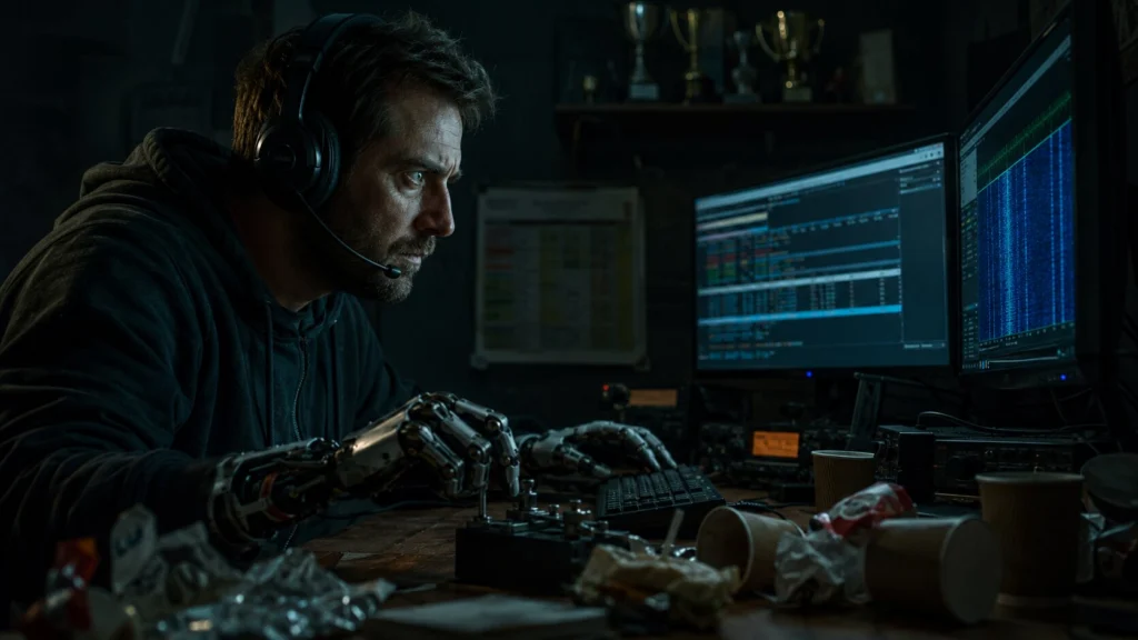The Contest Robot — Or: How Konrad Kurzruf Logged 47,000 QSOs and Never Had a Single Conversation