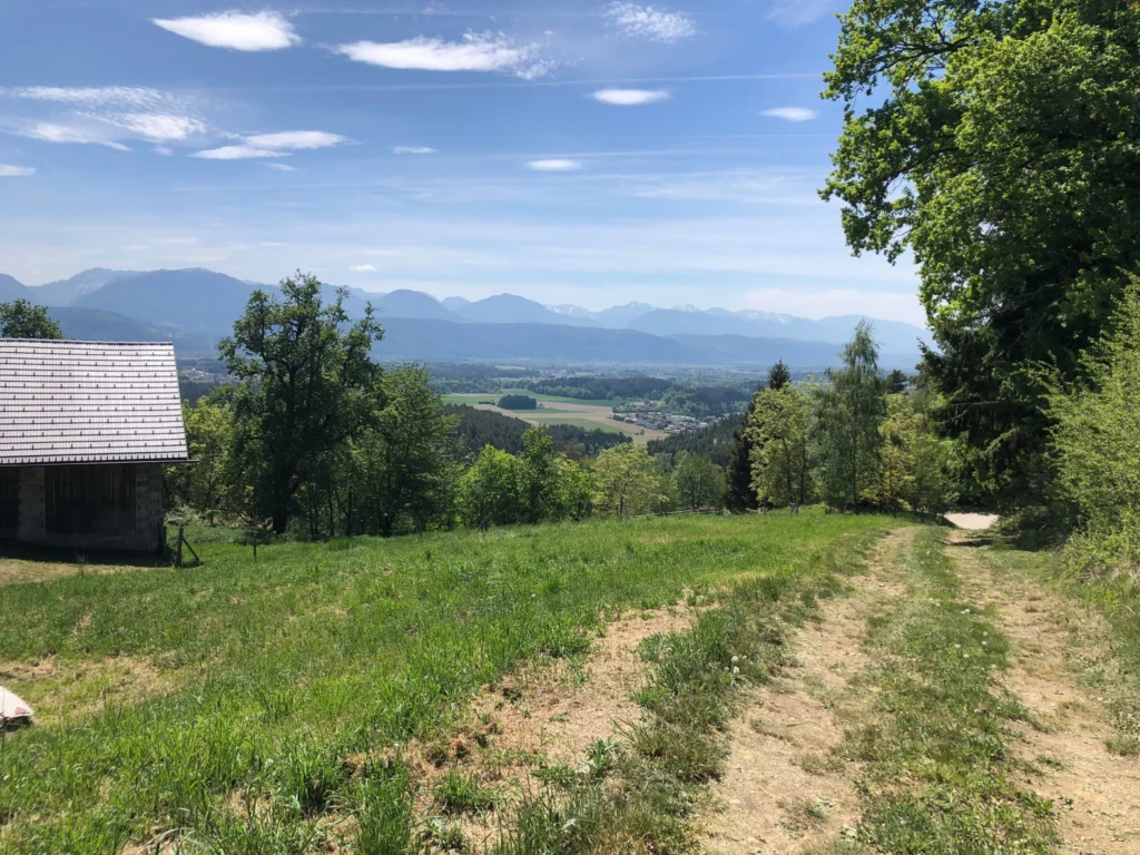 Panoramablick über das Kärntner Becken