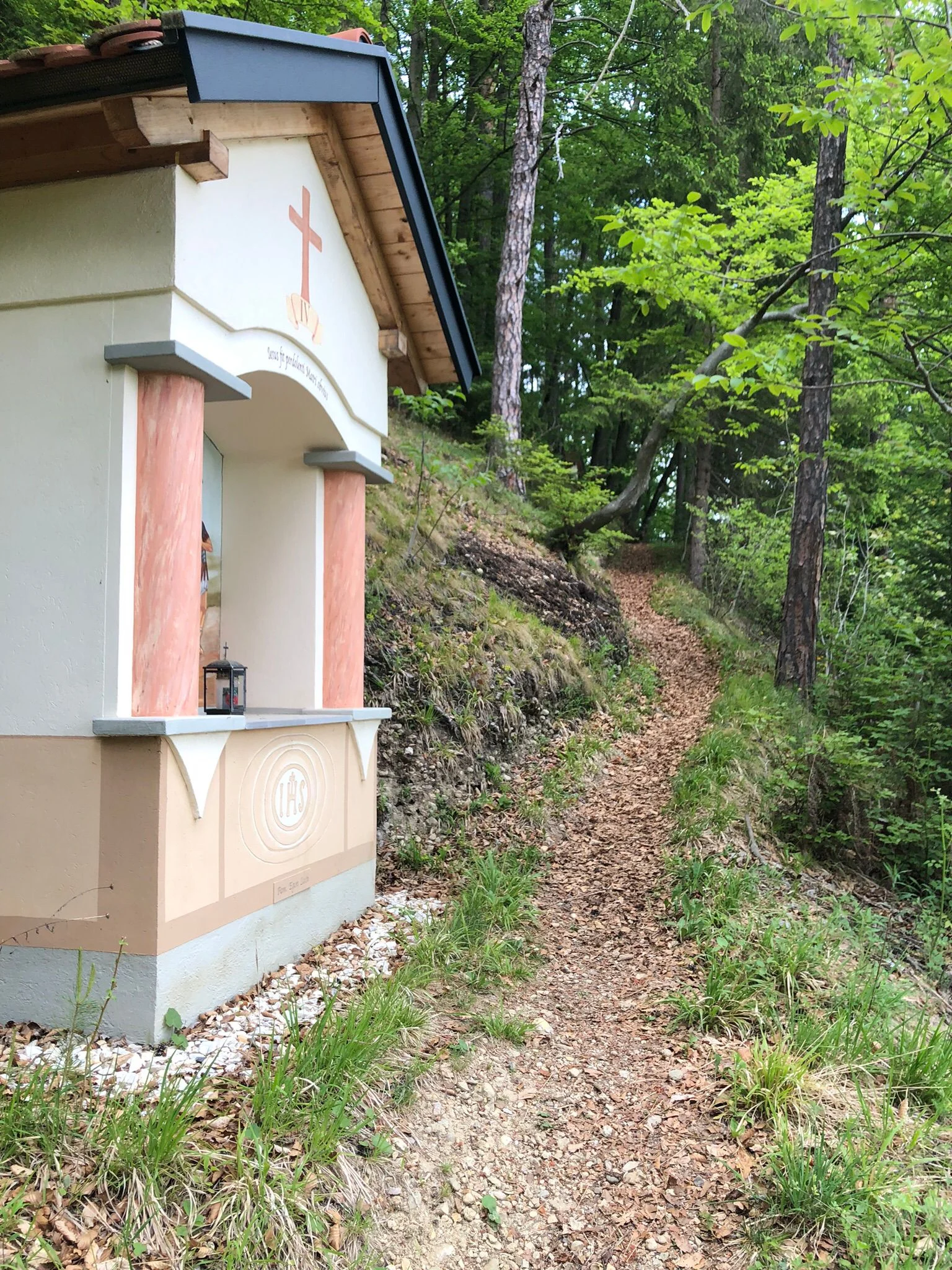 Kreuzweg-Kapelle am Aufstieg zur Koschitz