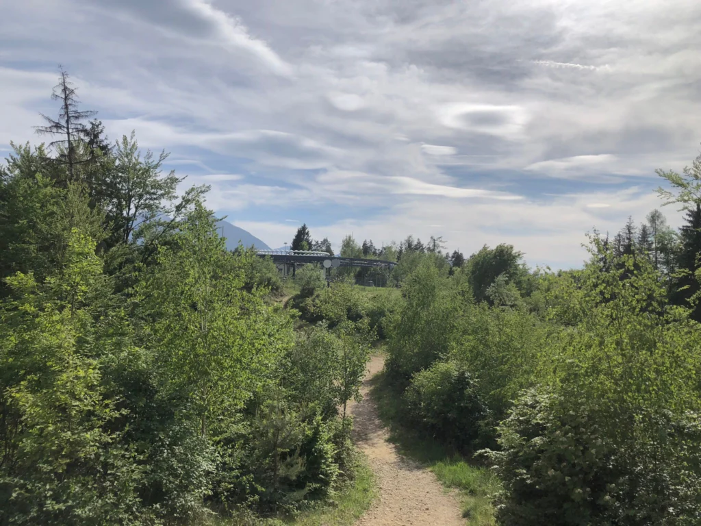 Wanderweg zum nächsten SOTA-Gipfel