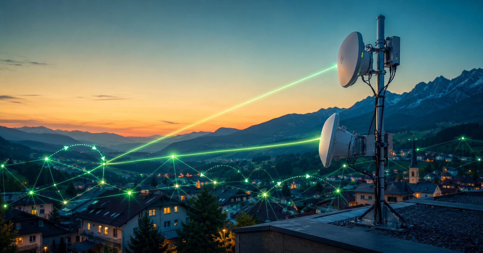 AREDN: Mesh-Netzwerke mit WLAN-Hardware für den Amateurfunk