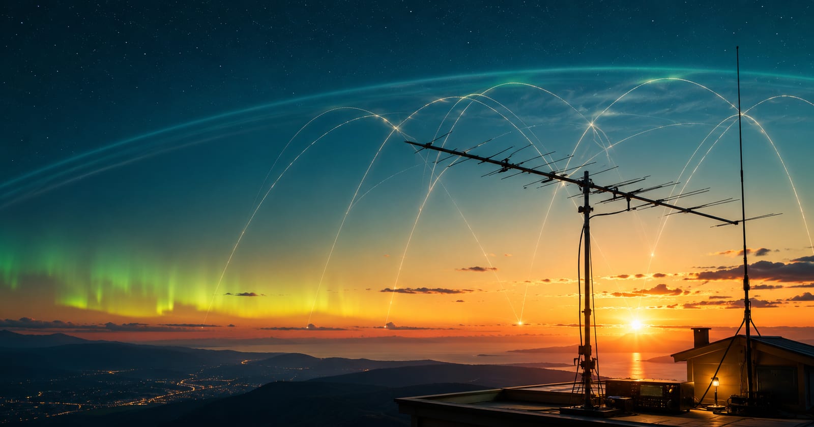 DX-Počasie KW 29/2026: SFI stúpa smerom k 145 — pokojné pole, denné letné Es