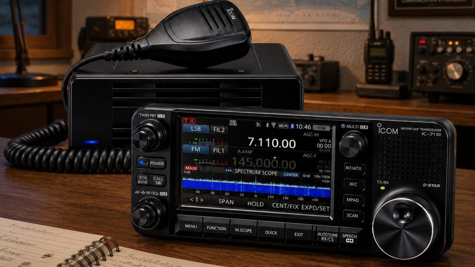 Icom IC-7110: az X-026 koncepcióból sorozatgyártott készülék lesz
